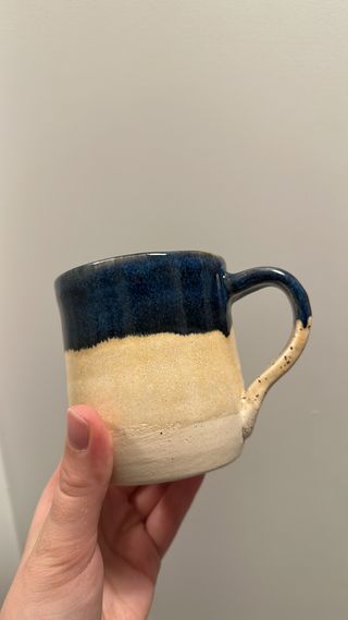 Two-Tone Drip Mug
